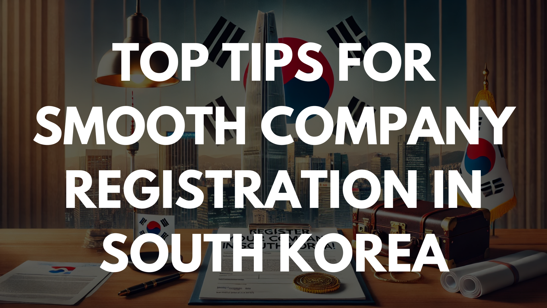 Top Tips for Smooth Company Registration in South Korea